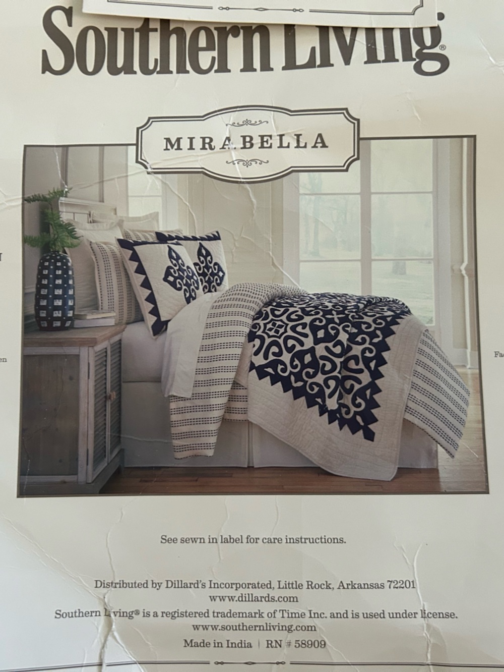 Southern Living Mirabella Full/Queen Quilt Mini Set